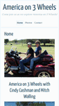 Mobile Screenshot of americaon3wheels.com